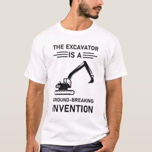 Heavy Equipment Operator Excavator Driver Operator T-Shirt
