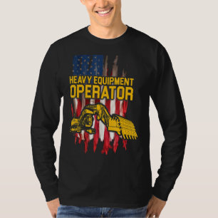 Heavy Equipment Operator Plans Driver 1 T-Shirt