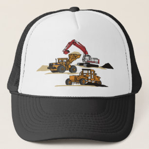 Heavy Equipment Trucker Hat