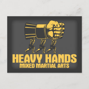 Heavy Hands MMA Postcard