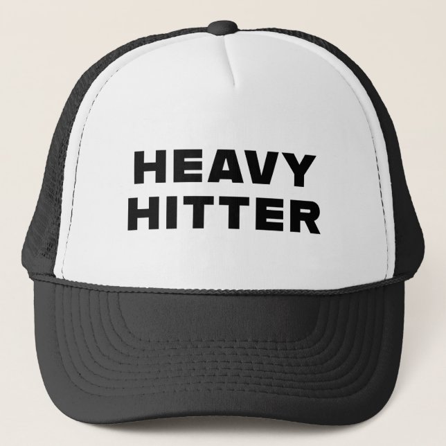 Heavy Hitter Trucker Hat (Front)