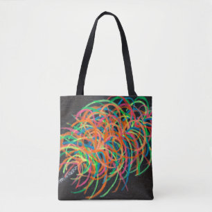 Heavy Ion Collisions double-sided tote Bag