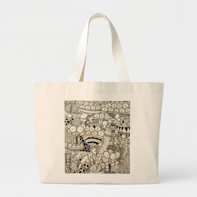 Heavy Load 2 Large Tote Bag (Front)
