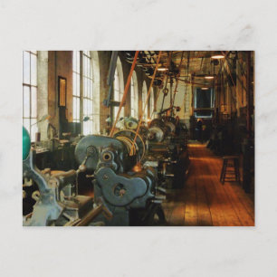 Heavy Machine Shop Postcard