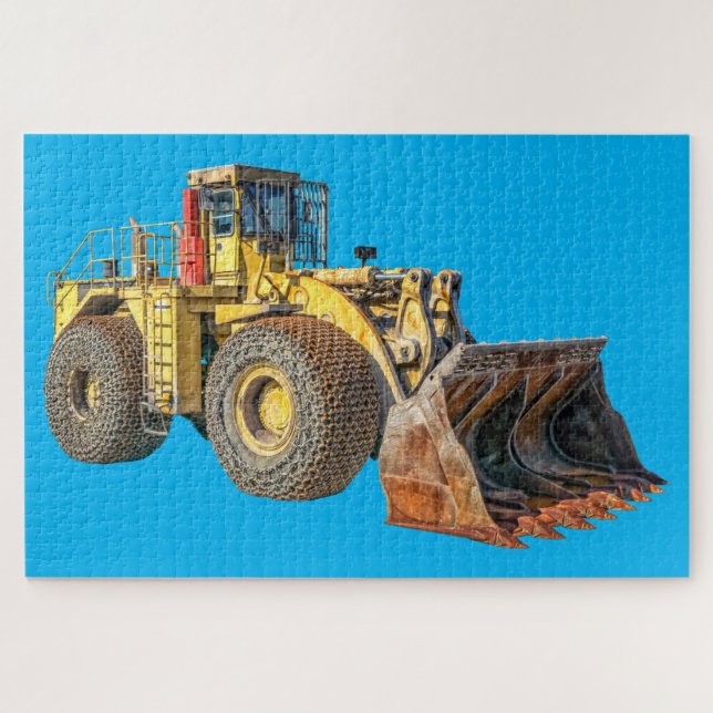 Heavy Machinery Puzzle (Horizontal)