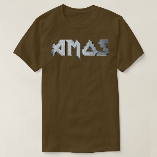 Heavy metal Amos T-Shirt (Design Front)