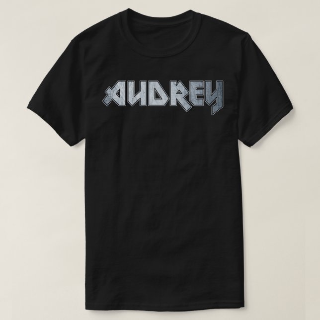 Heavy metal Audrey T-Shirt (Design Front)