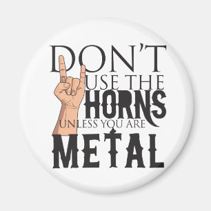 Heavy Metal Badass Magnet