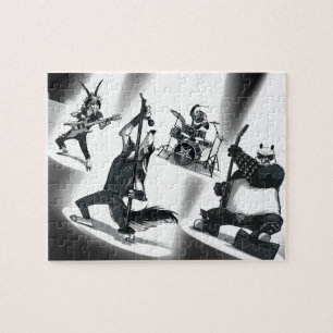 Heavy Metal Band Jigsaw Puzzle