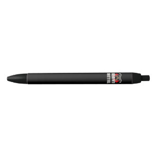 Heavy metal black ink pen