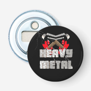 Heavy metal bottle opener