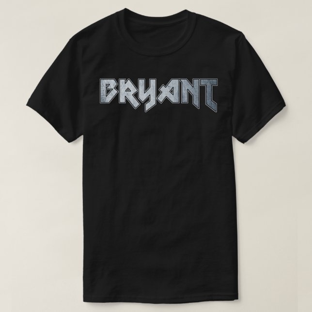 Heavy metal Bryant 1 T-Shirt (Design Front)