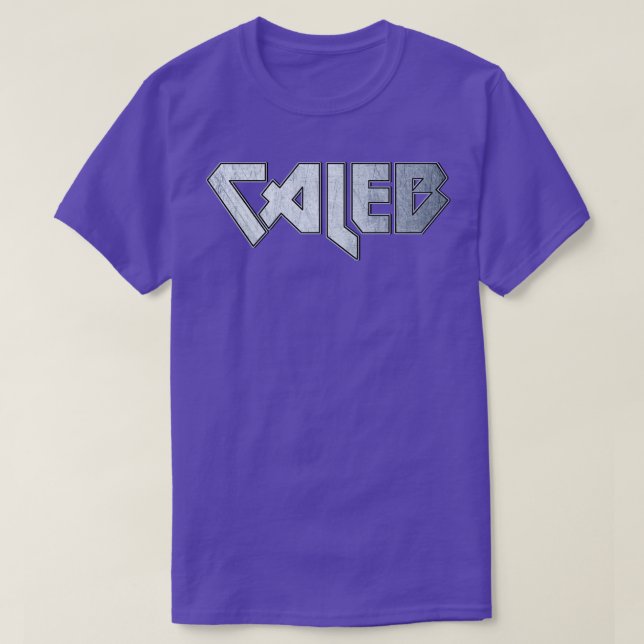 Heavy metal Caleb T-Shirt (Design Front)