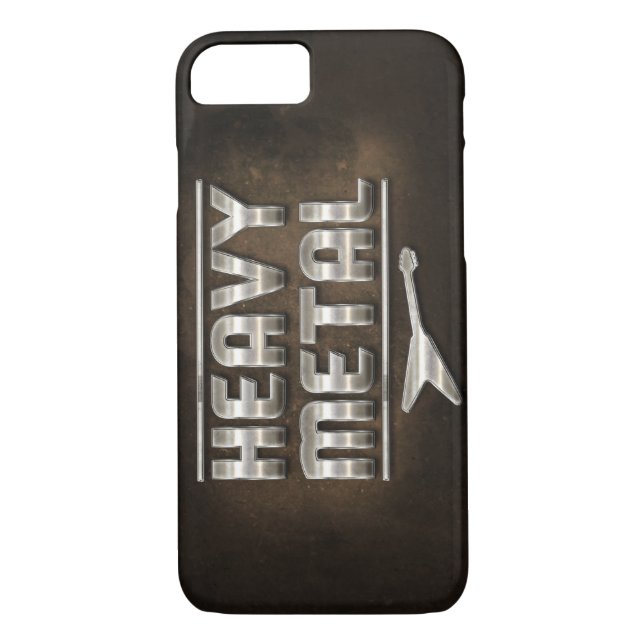 "Heavy Metal" Case-Mate iPhone Case (Back)