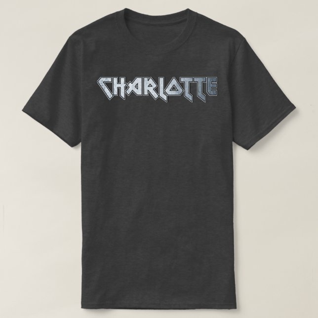 Heavy metal Charlotte T-Shirt (Design Front)