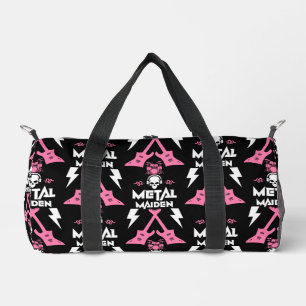 Heavy Metal Chick Music Fan Duffle Bag