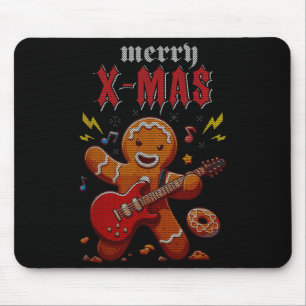 Heavy Metal Christmas Sleigher Hail Santa Claus Ro Mouse Mat
