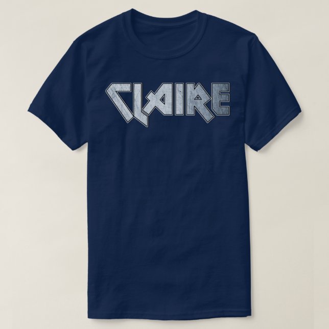 Heavy metal Claire T-Shirt (Design Front)