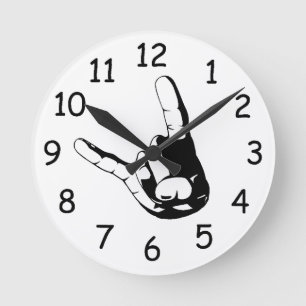 Heavy Metal Clock