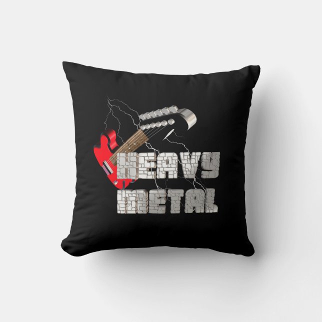 Heavy metal cushion (Front)