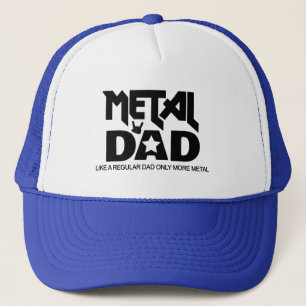 Heavy Metal Dad Rocker Cool Music  Trucker Hat