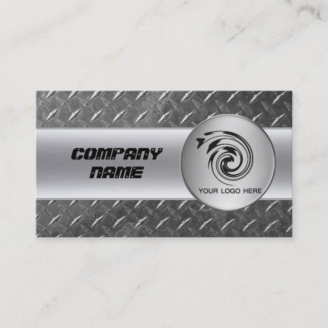 HEAVY METAL DESIGN Business card (Front)