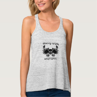 Heavy Metal Detecting Girls Tank Top