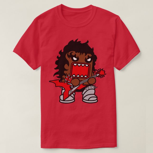 Heavy Metal Domo Kiss T-Shirt (Design Front)