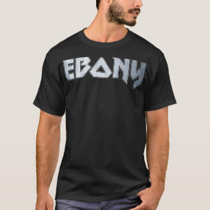 Heavy metal Ebony T-Shirt