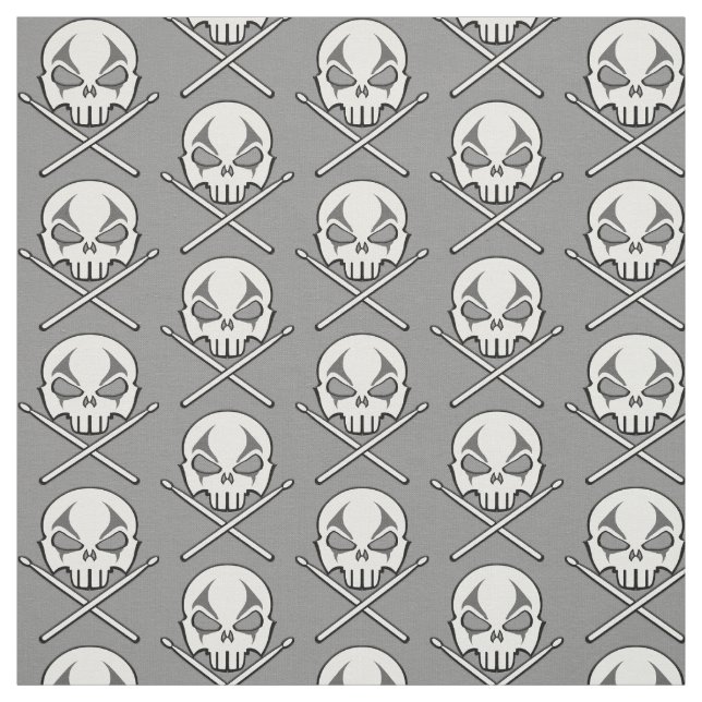 Heavy Metal Fabric Rock & Roll Drummer Custom (Swatch)