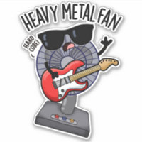 Heavy Metal Fan Funny Music Pun