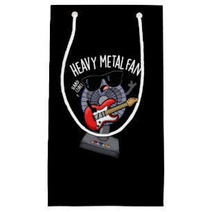 Heavy Metal Fan Funny Music Pun Dark BG Small Gift Bag