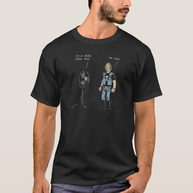 Heavy Metal Fan T-Shirt (Front)