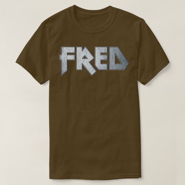 Heavy metal Fred T-Shirt (Design Front)