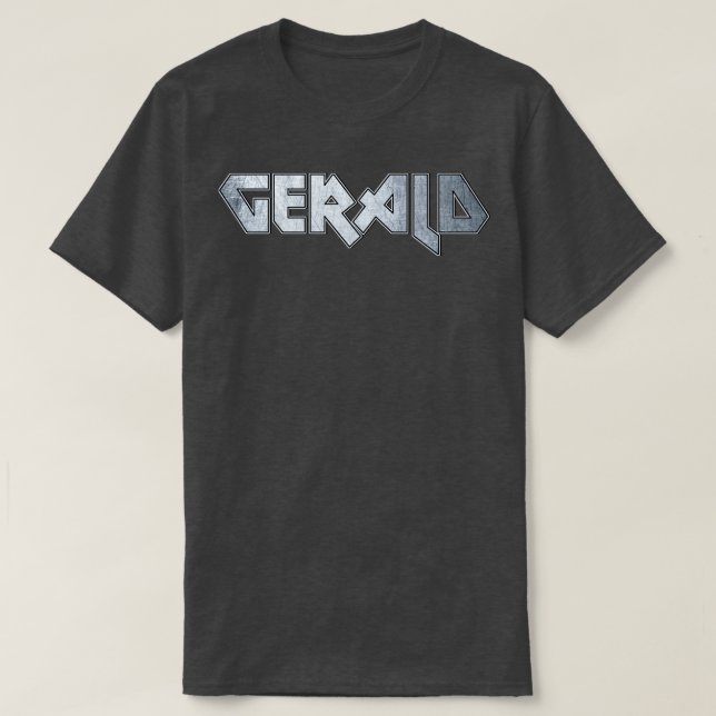 Heavy metal Gerald T-Shirt (Design Front)