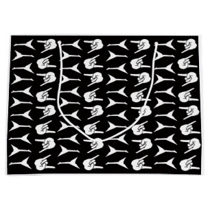 Heavy Metal Guitar Rock and Roll Large Gift Bag