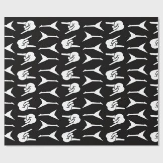 Heavy Metal Guitar Rockin' Wrapping Paper