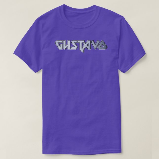 Heavy metal Gustavo T-Shirt (Design Front)