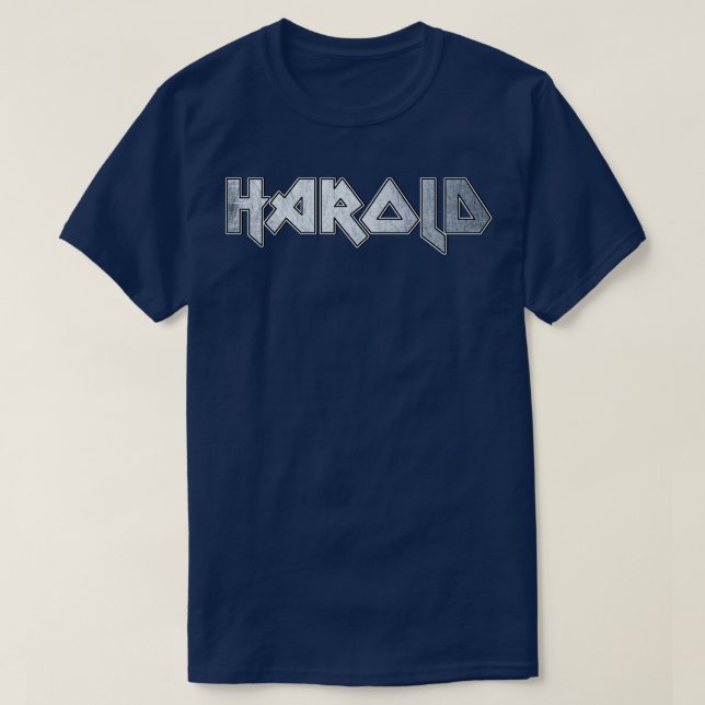 Heavy metal Harold T-Shirt (Design Front)