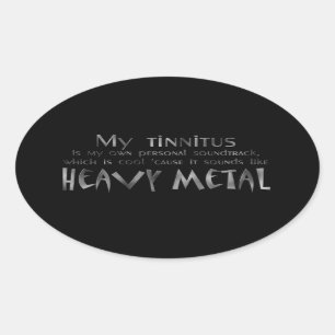 Heavy Metal Hearing Stickers