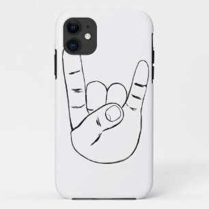 Heavy Metal Horns iPhone 5 Case