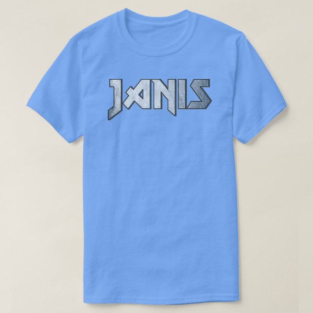 Heavy metal Janis T-Shirt (Design Front)
