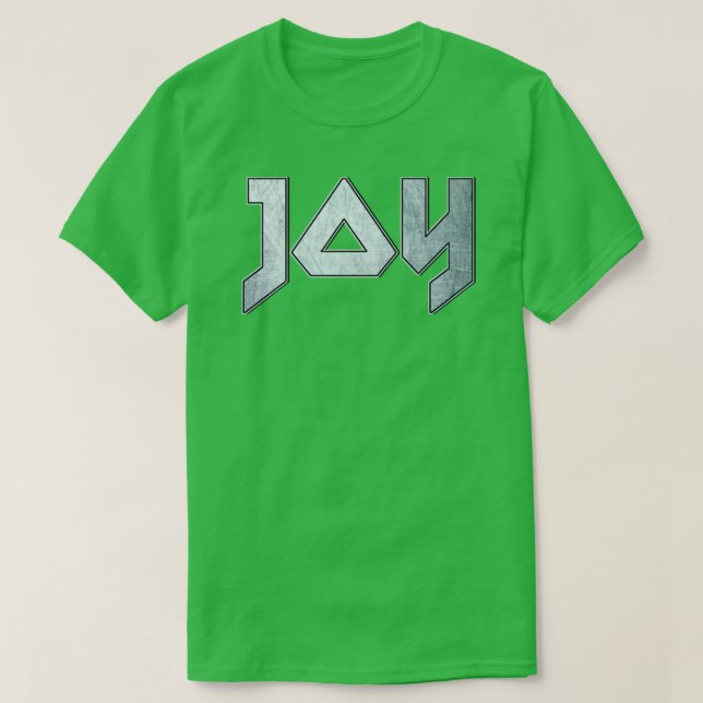 Heavy metal Joy T-Shirt (Design Front)