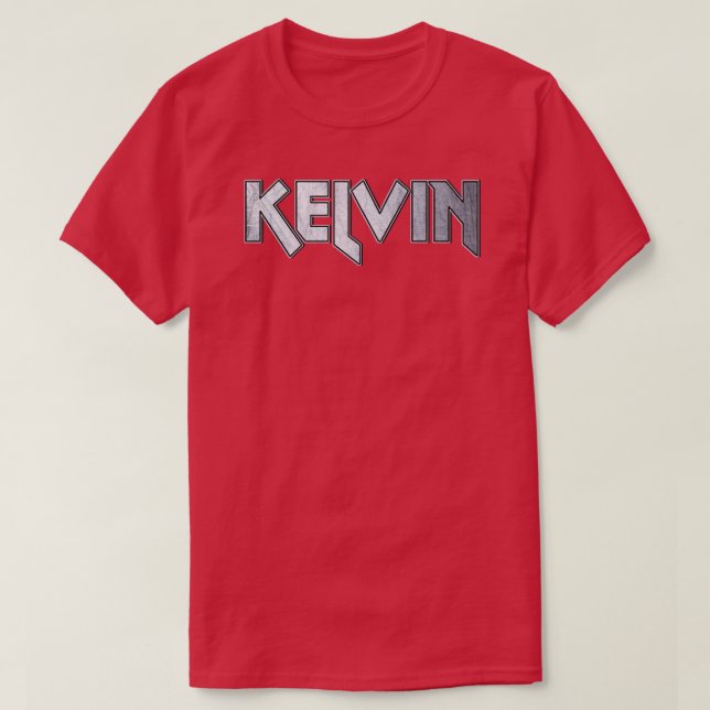 Heavy metal Kelvin T-Shirt (Design Front)