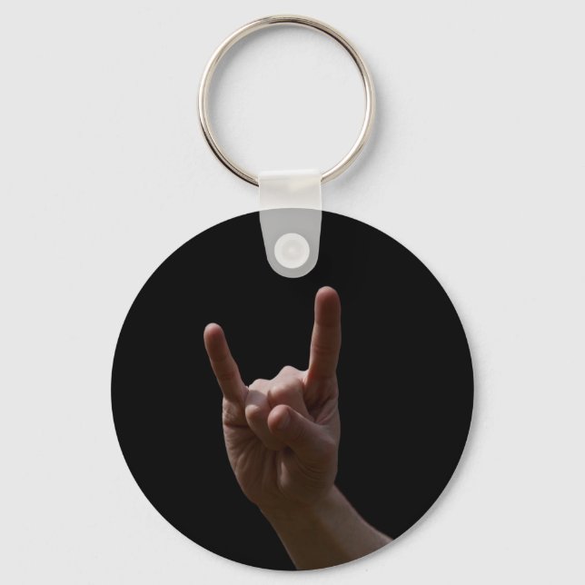 heavy metal key ring (Front)