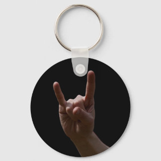 heavy metal key ring
