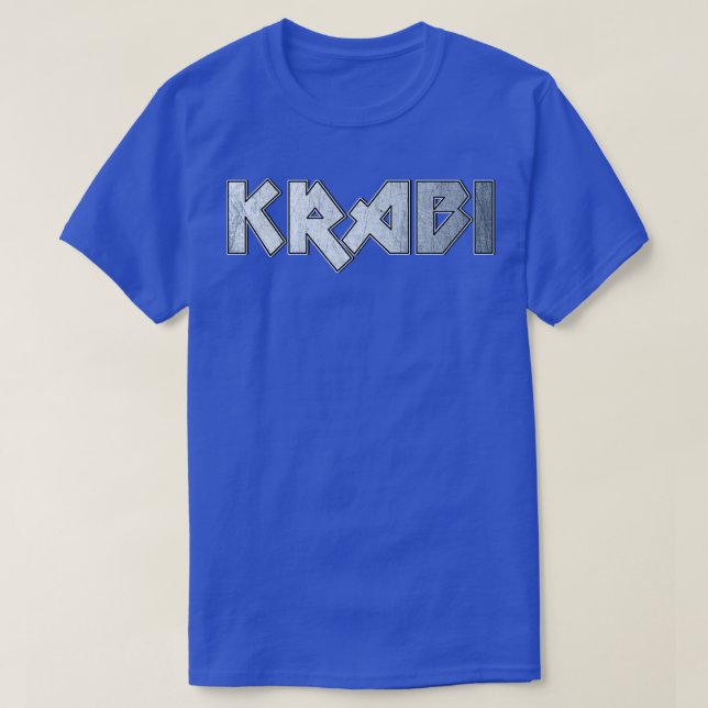 Heavy metal Krabi T-Shirt (Design Front)