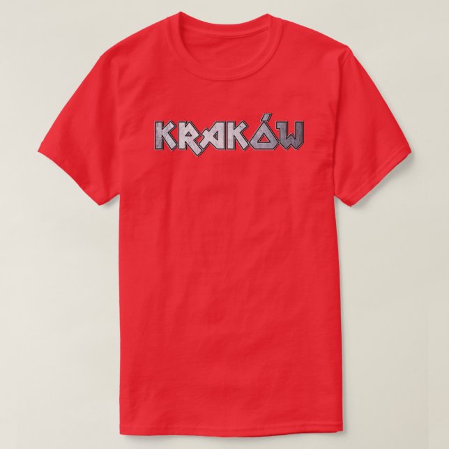 Heavy metal Krakow T-Shirt (Design Front)