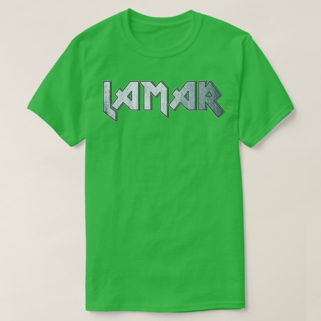 Heavy metal Lamar T-Shirt (Design Front)