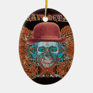 heavy metal large. ceramic tree decoration